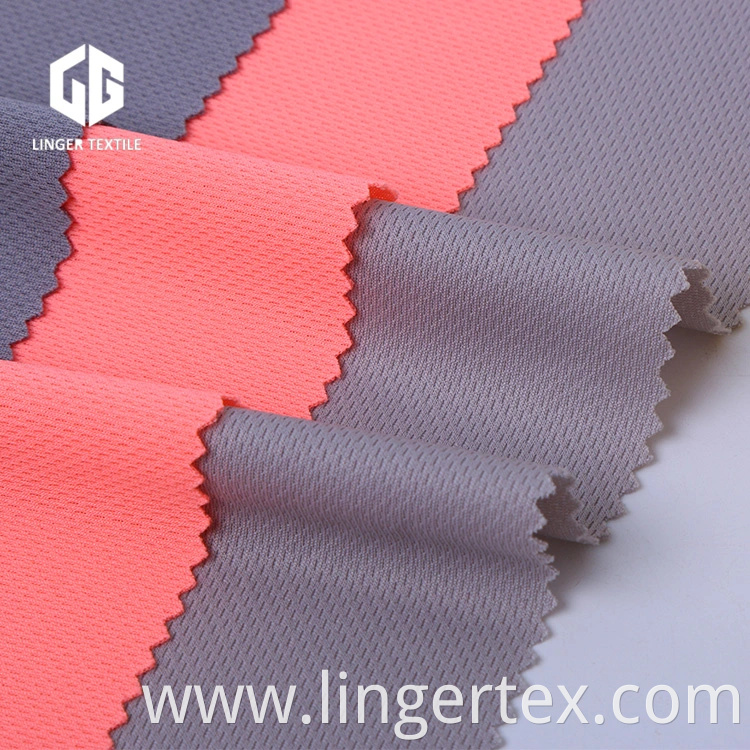 100% Polyester Mesh Fabric Breathable Fabrics for Sports Wear